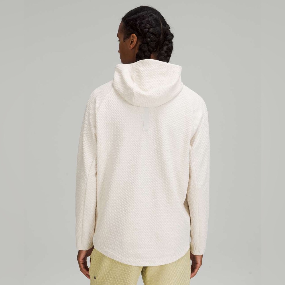 Lululemon At Ease Hoodie in Heathered Opal White, size XXL / 2XL - Picture 14 of 14